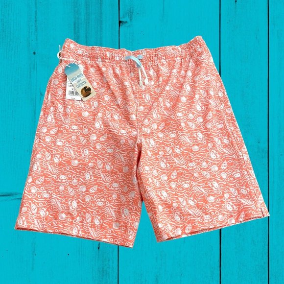 NEW Southern Tide Boys' XL(16) Shell of a Good Time Swim Trunks Shorts-$59.50 - Picture 12 of 15